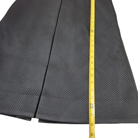 Leon Max Size M Limited Edition Circle Cloqué Jacquard Topper Coat Black Texture - Picture 14 of 15